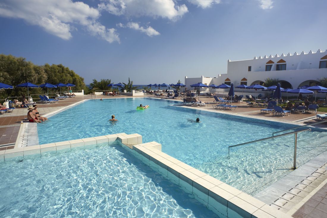 Alfa Hotel Kolymbia Exteriör bild