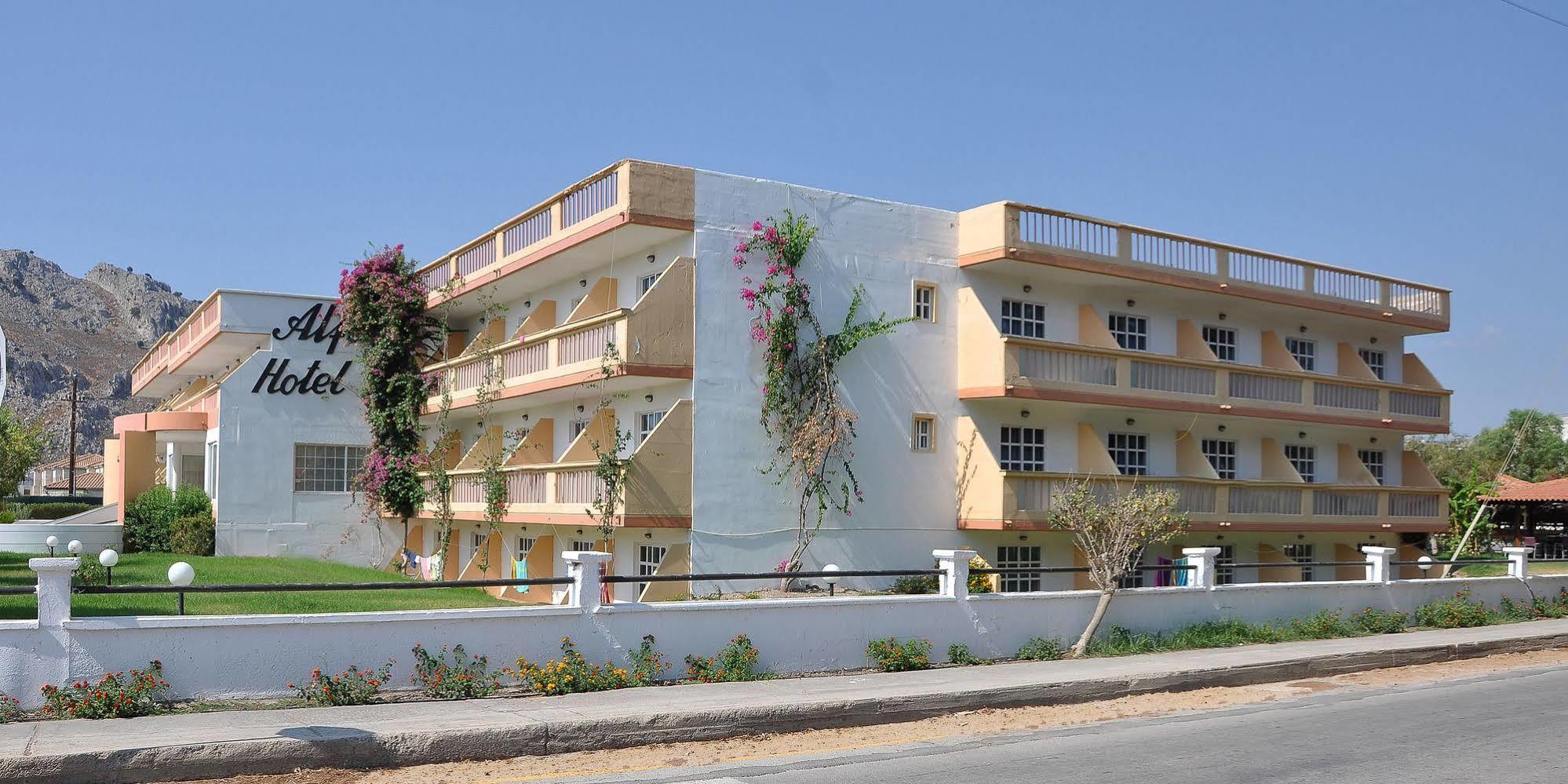 Alfa Hotel Kolymbia Exteriör bild