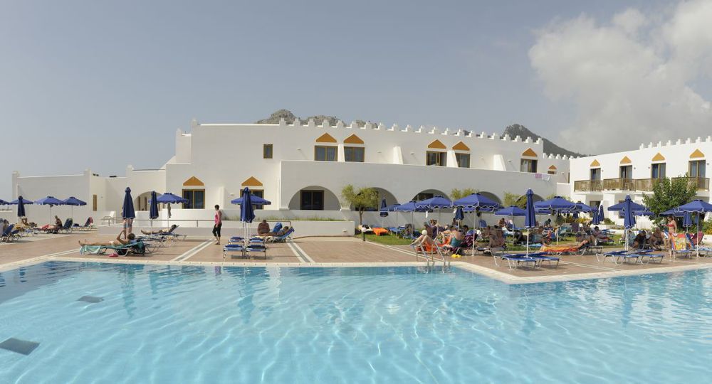 Alfa Hotel Kolymbia Exteriör bild
