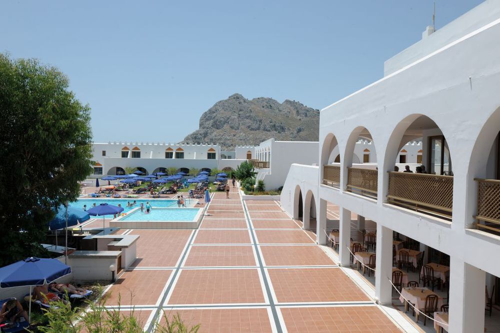 Alfa Hotel Kolymbia Exteriör bild